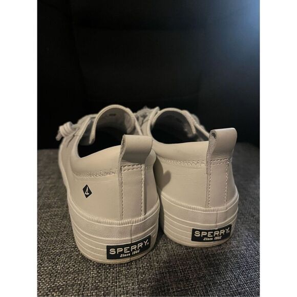 Sperry Women's Crest Vibe Leather Platform Sneakers. Size 9.5 - Picture 6 of 6